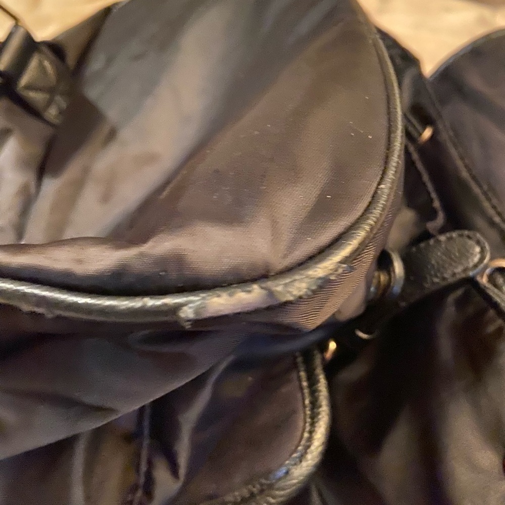GUESS Black Quilted Backpack - Picture 13 of 16